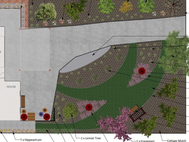 Garden Design for Batehaven CAD