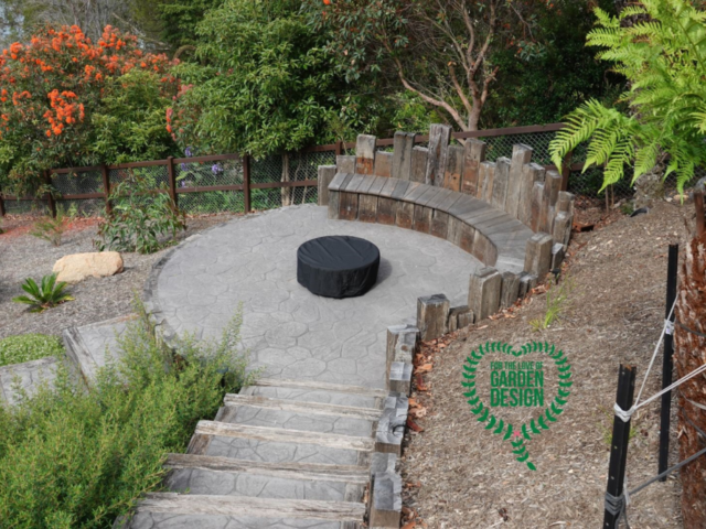 Narooma Garden Design Fire Pit